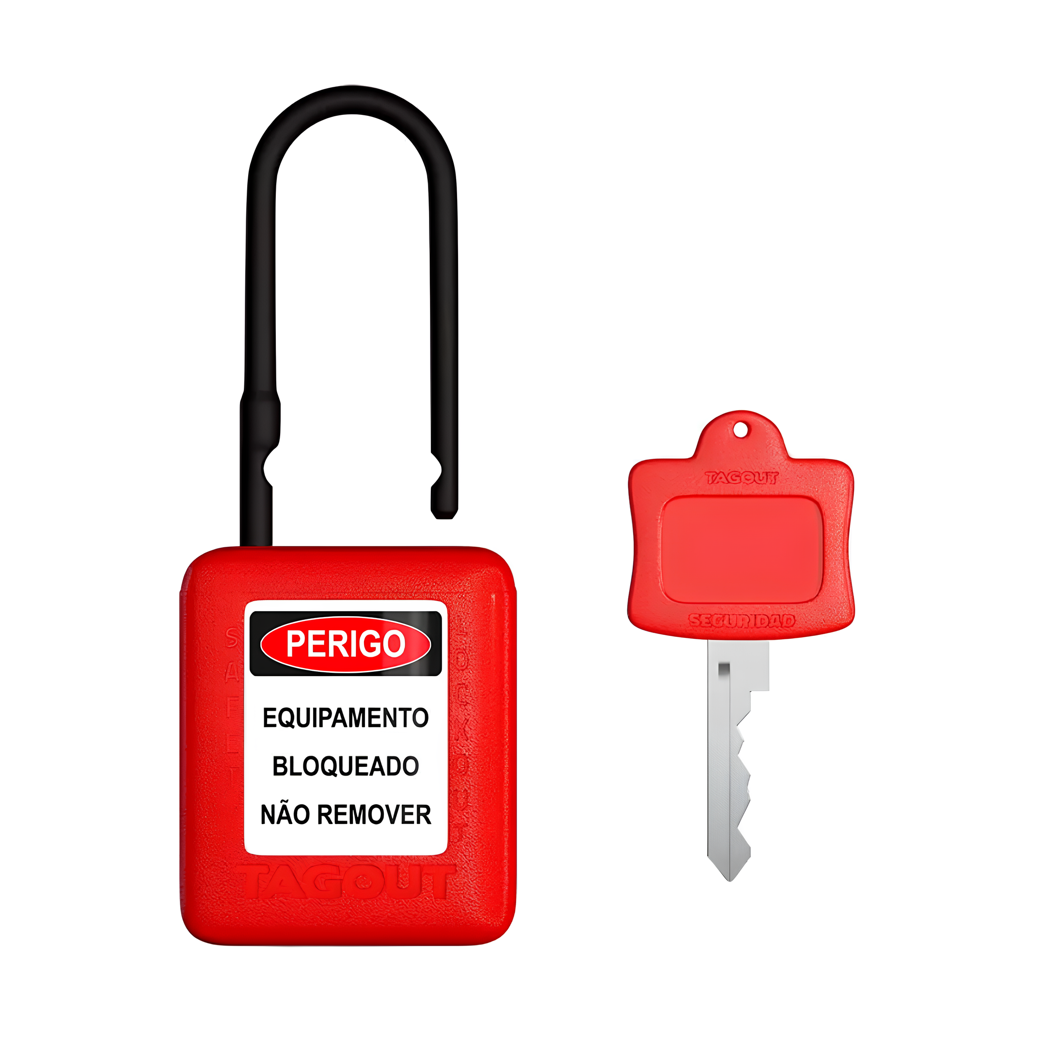 Cadeado De Bloqueio Plástico Cpvm140cd Tagout