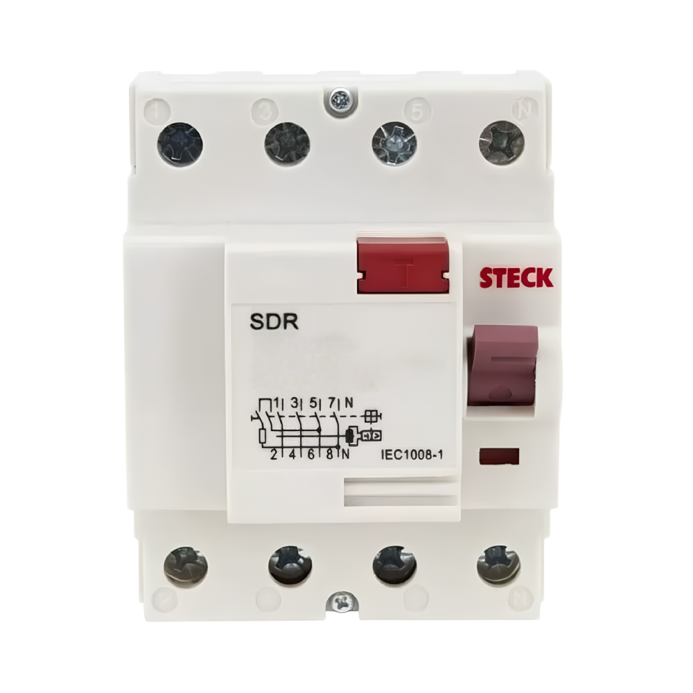 Interruptor Diferencial IDR 4P 100a 30ma Sdr4100003 Steck