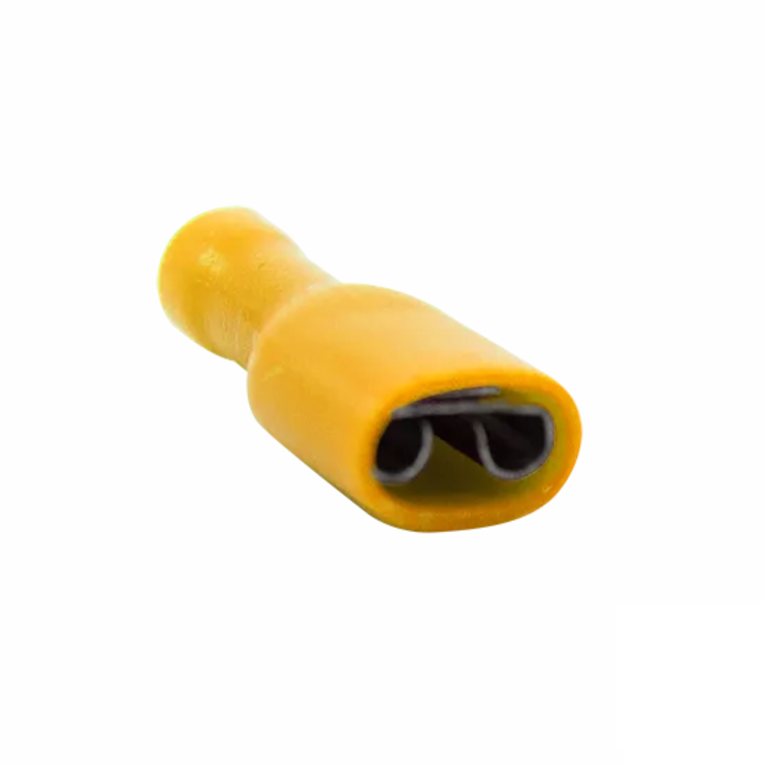 Terminal Femea Isolado Amarelo 4mm a 6Mm 20Pçs