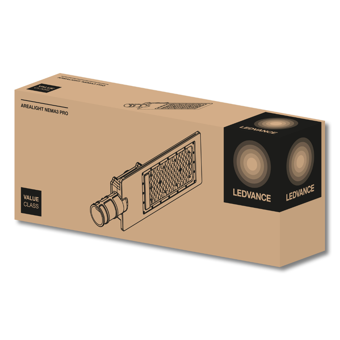 Luminaria Led Publica Arealight Nema3 Pro 150W 20250Lm Ledvance