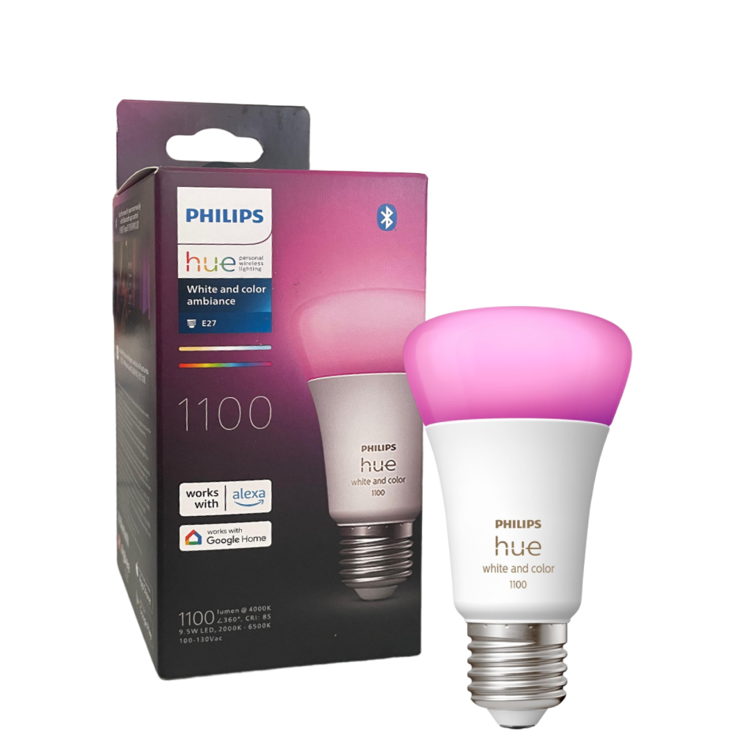 Lampada Led Bulbo Inteligente 9W Rgb 1055Lm E27 Philips Hue