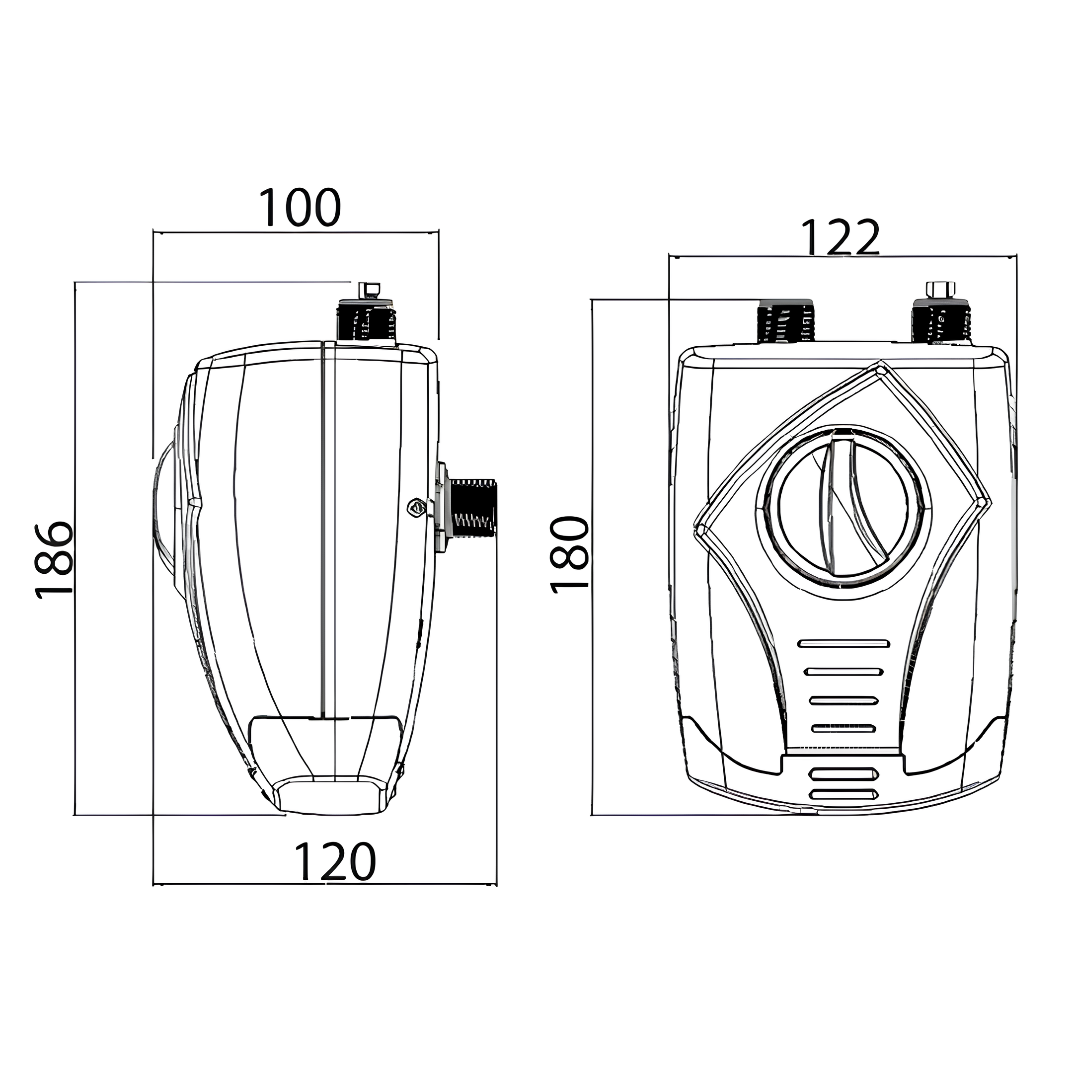 Aquecedor De Agua Elétrico Versatil 127V 5500W Lorenzetti