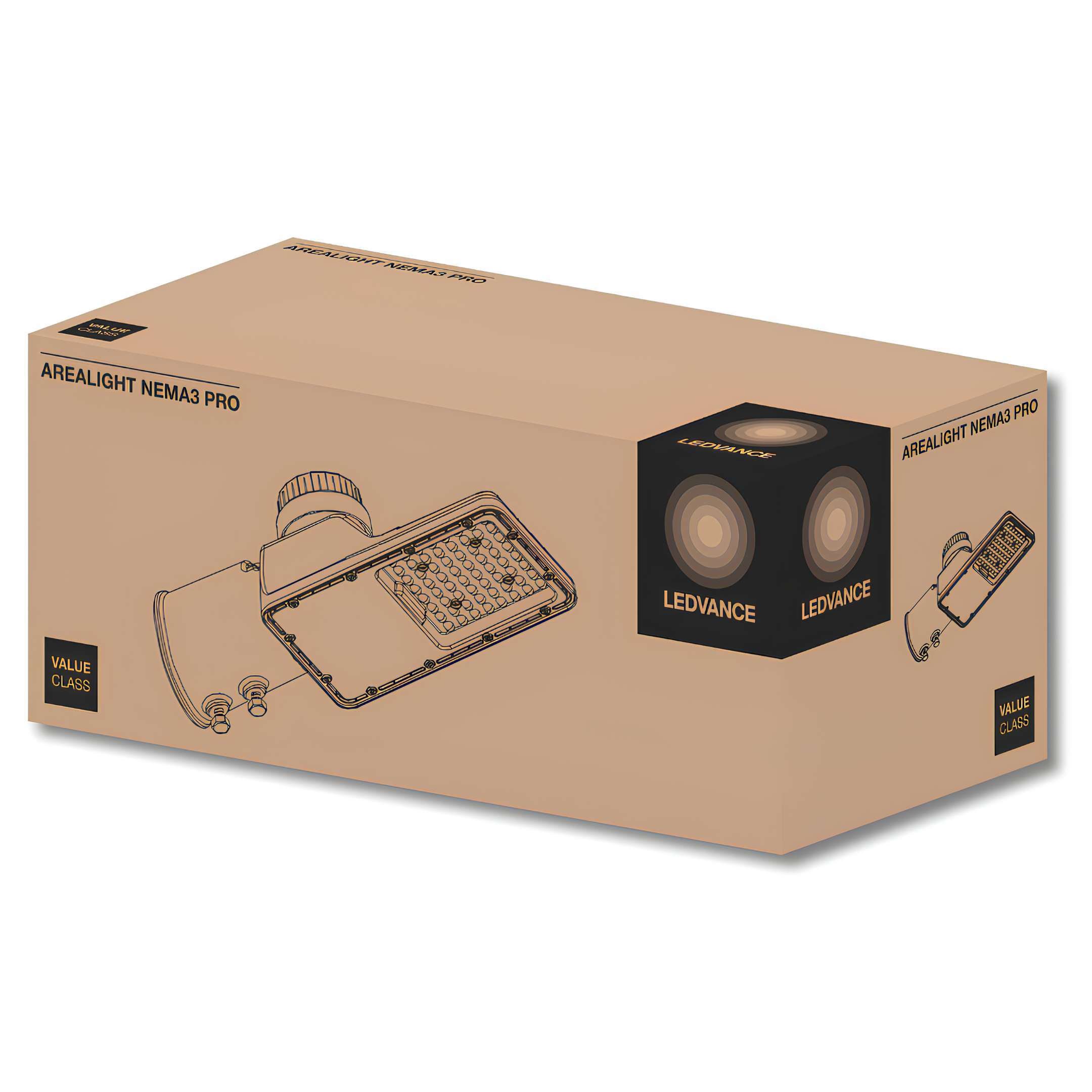 Luminaria Publica Arealight Pro G4 30W 3750Lm Ip66 Ledvance