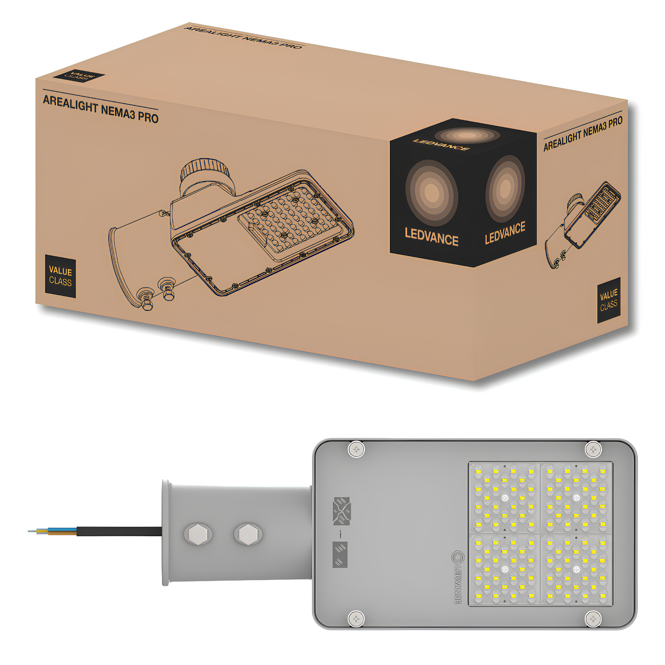 Luminaria Publica Arealight Pro G4 30W 3750Lm Ip66 Ledvance