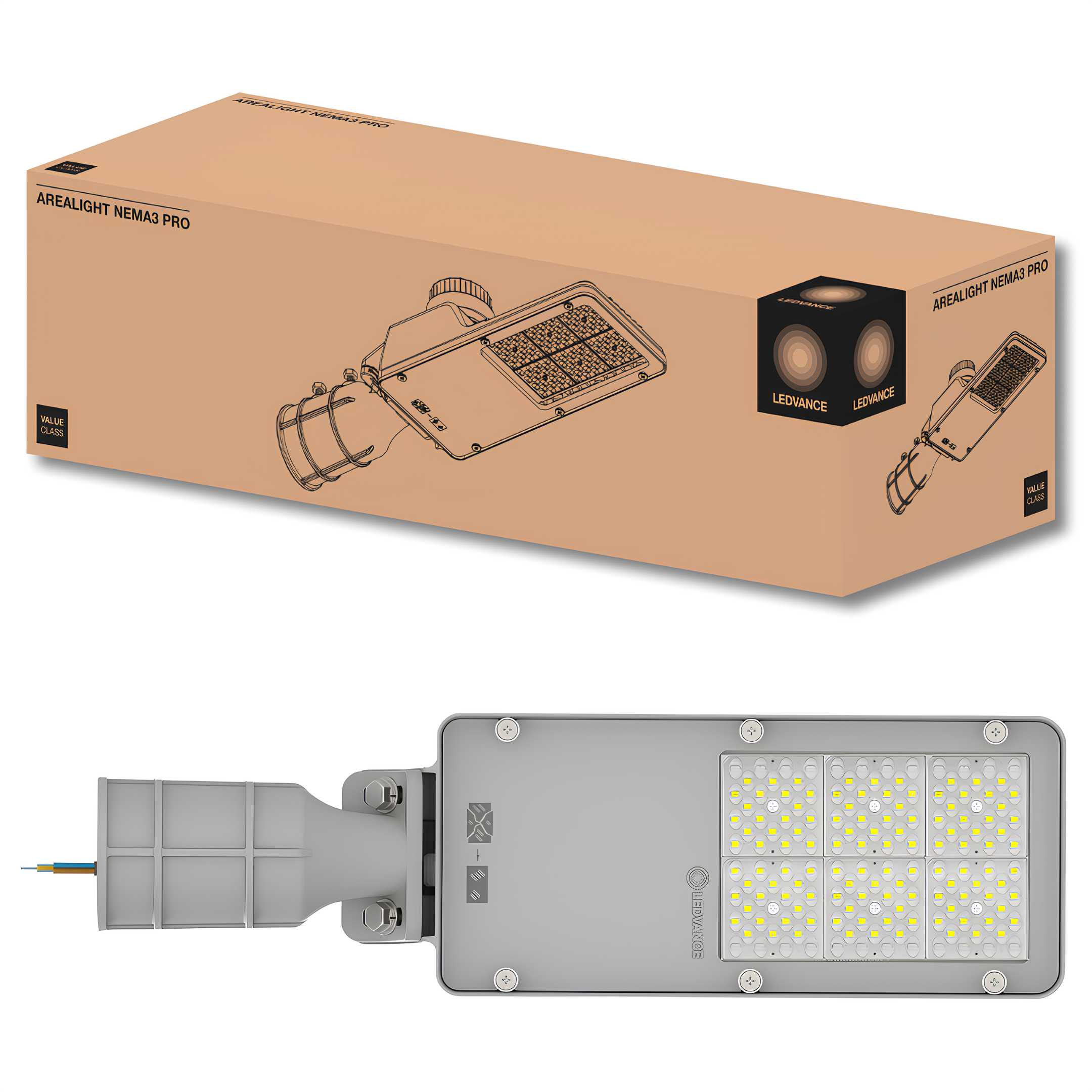 Luminaria Publica Arealight Pro G4 70W 8750Lm Ip66 Ledvance