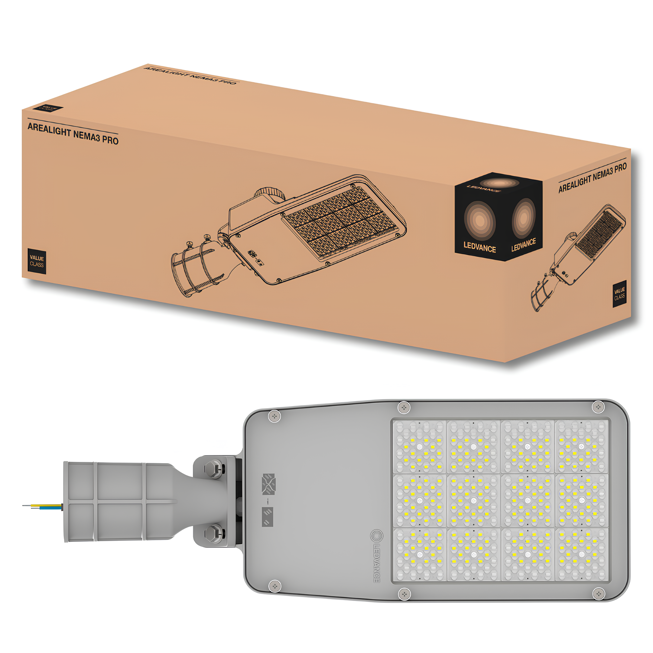 Luminaria Publica Arealight Pro G4 100W 12500Lm Ip66 Ledvance