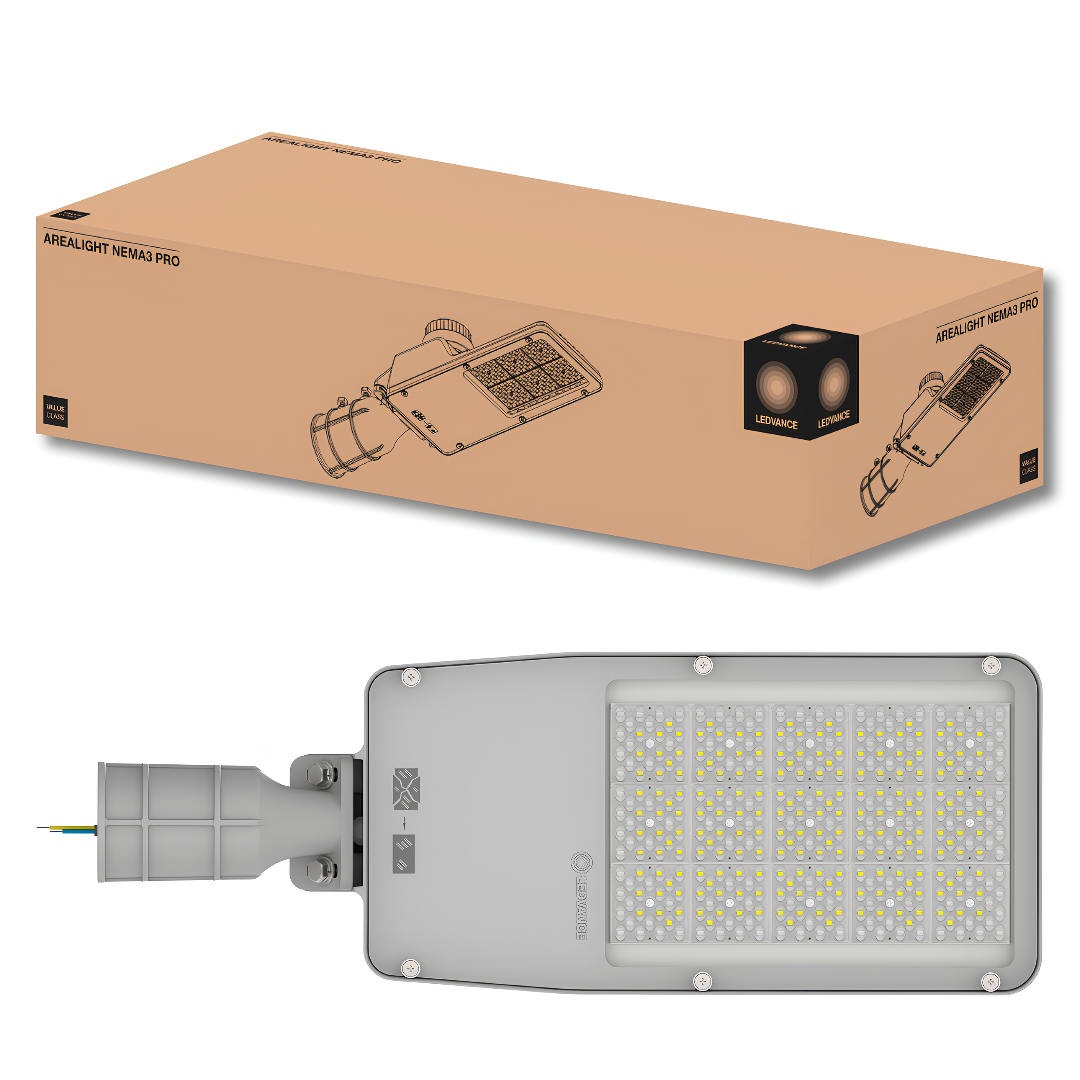 Luminaria Publica Arealight ProG4 120W 15000Lm Ip66 Ledvance