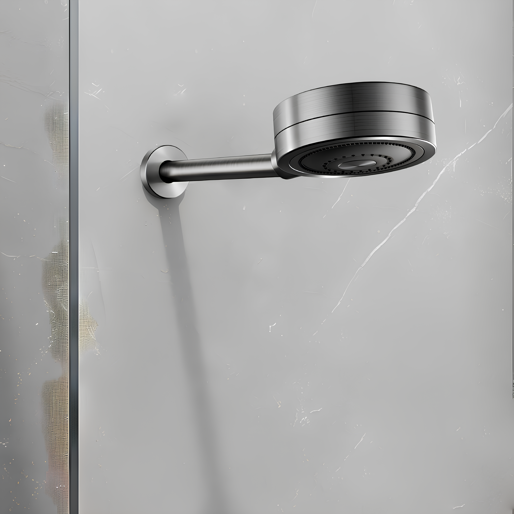 Chuveiro Novo Technoshower Grafite Escovado 01204870 Docol