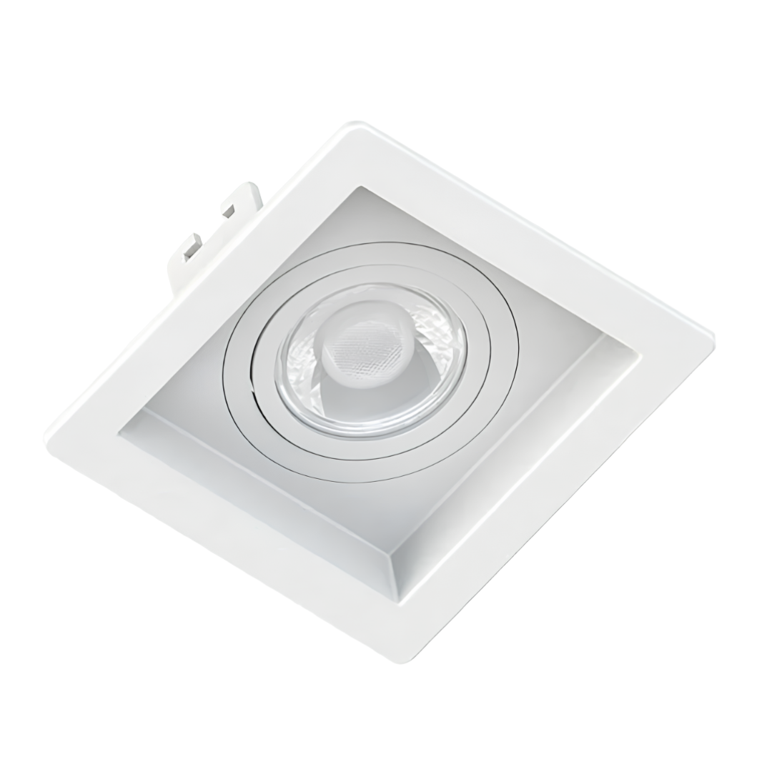 Spot Led Quadrado Recuado Branco Par11 Dim 3,5W 2700K 300Lm Osram