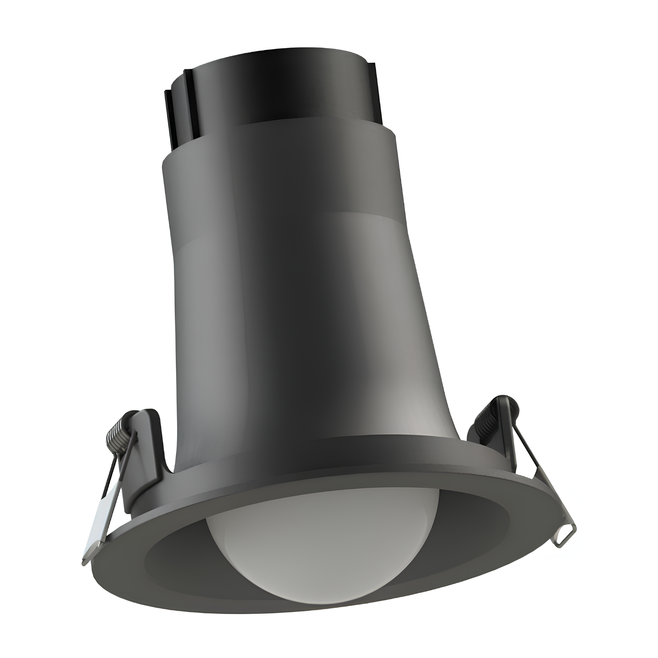 Spot Led Redondo Embutir Bulbo Preto 22W 6500K 2300Lm 150° Bivolt E27 Philips