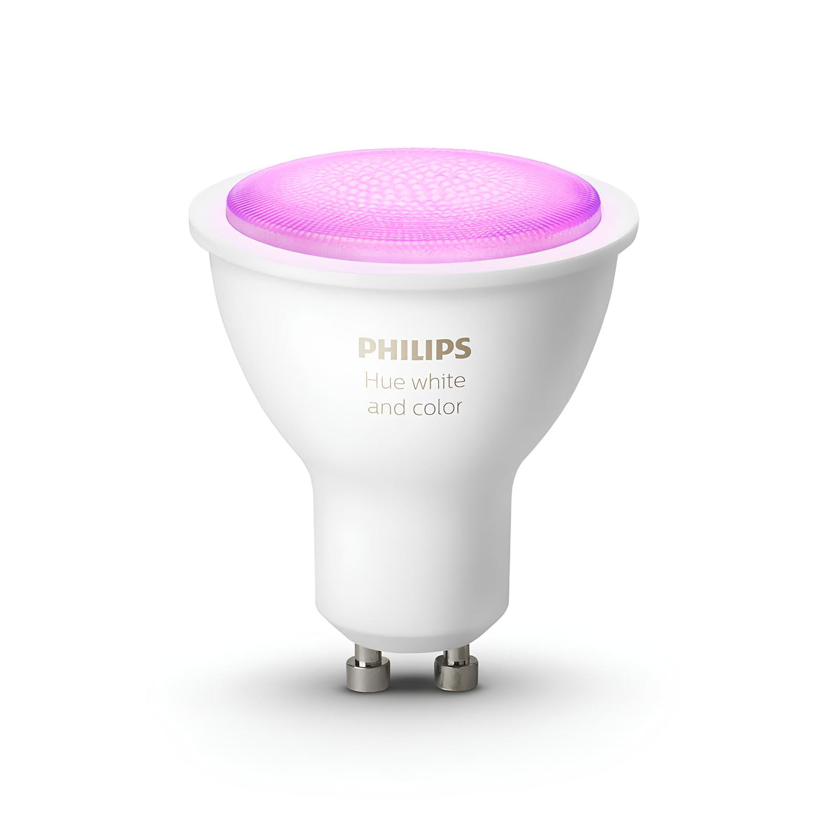 Spot Retangular Embutir 2x Dicroica Br/Pt 6W Rgb Philips Hue