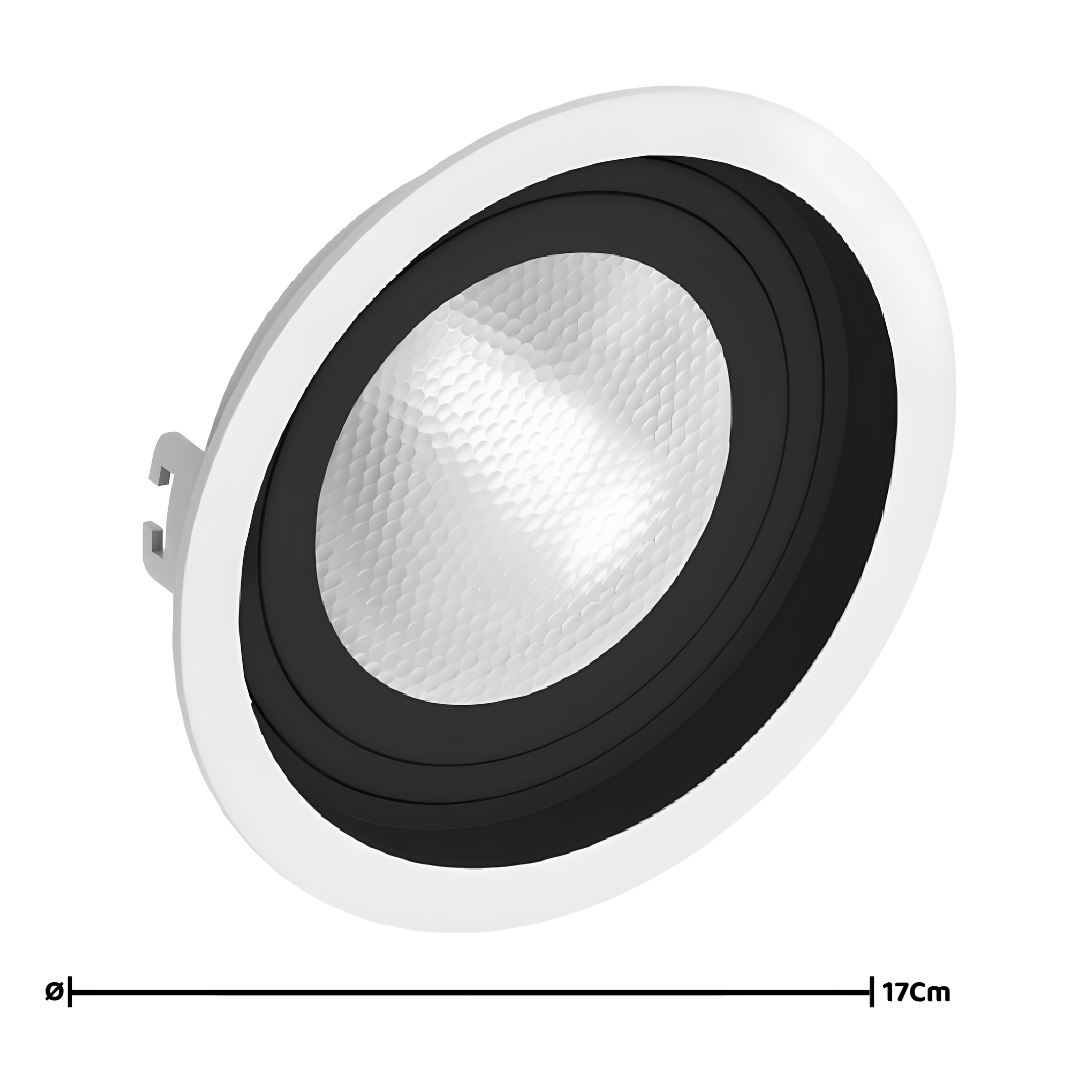 Spot Led Redondo Embutir Par30 Br/Pt 9,5W 900Lm 25° Philips