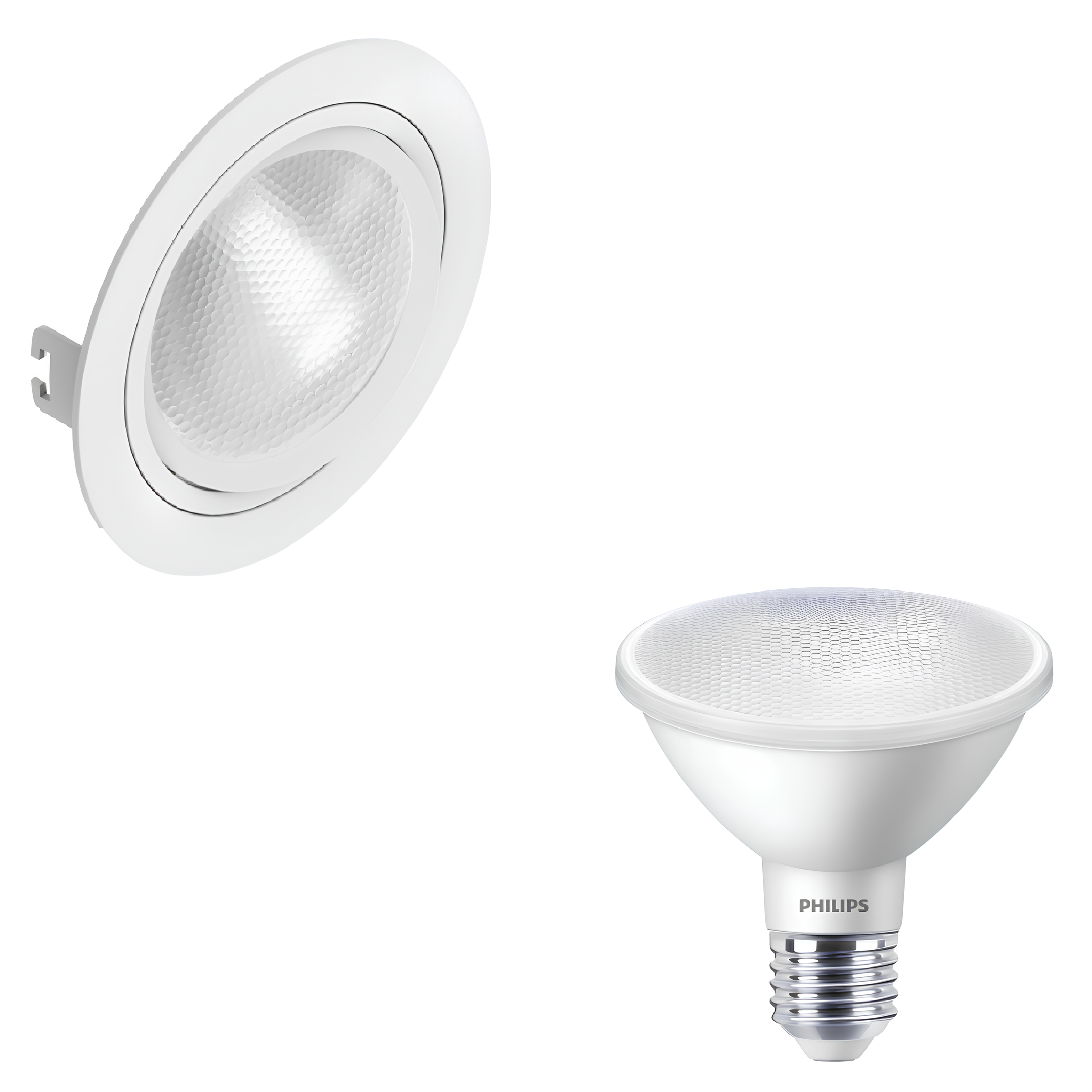 Spot Led Redondo Embutir Par30 Br 9,5W 900Lm 25° Philips