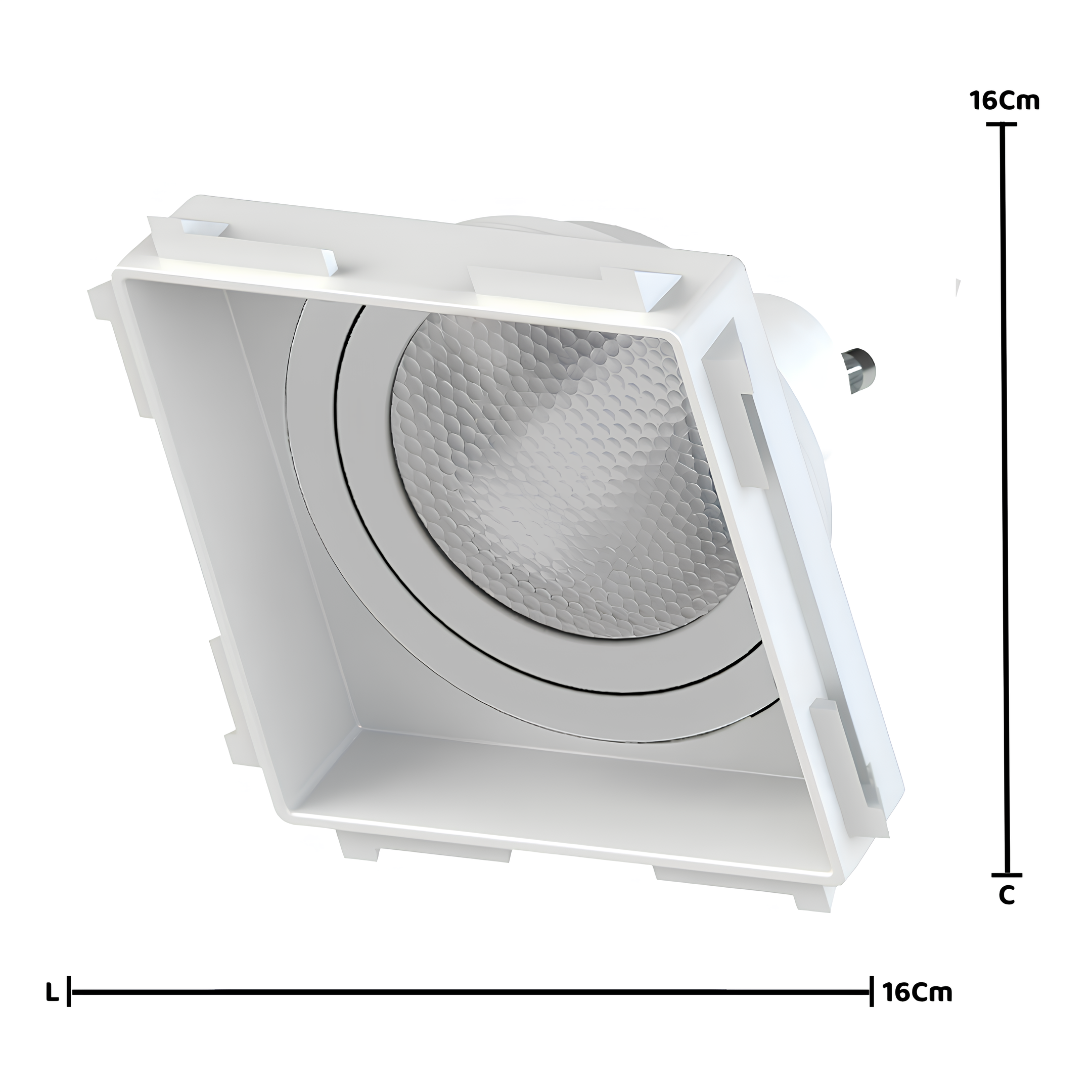 Spot Led Quadrado No Frame Par30 Br 9,5W 900Lm 25° Philips