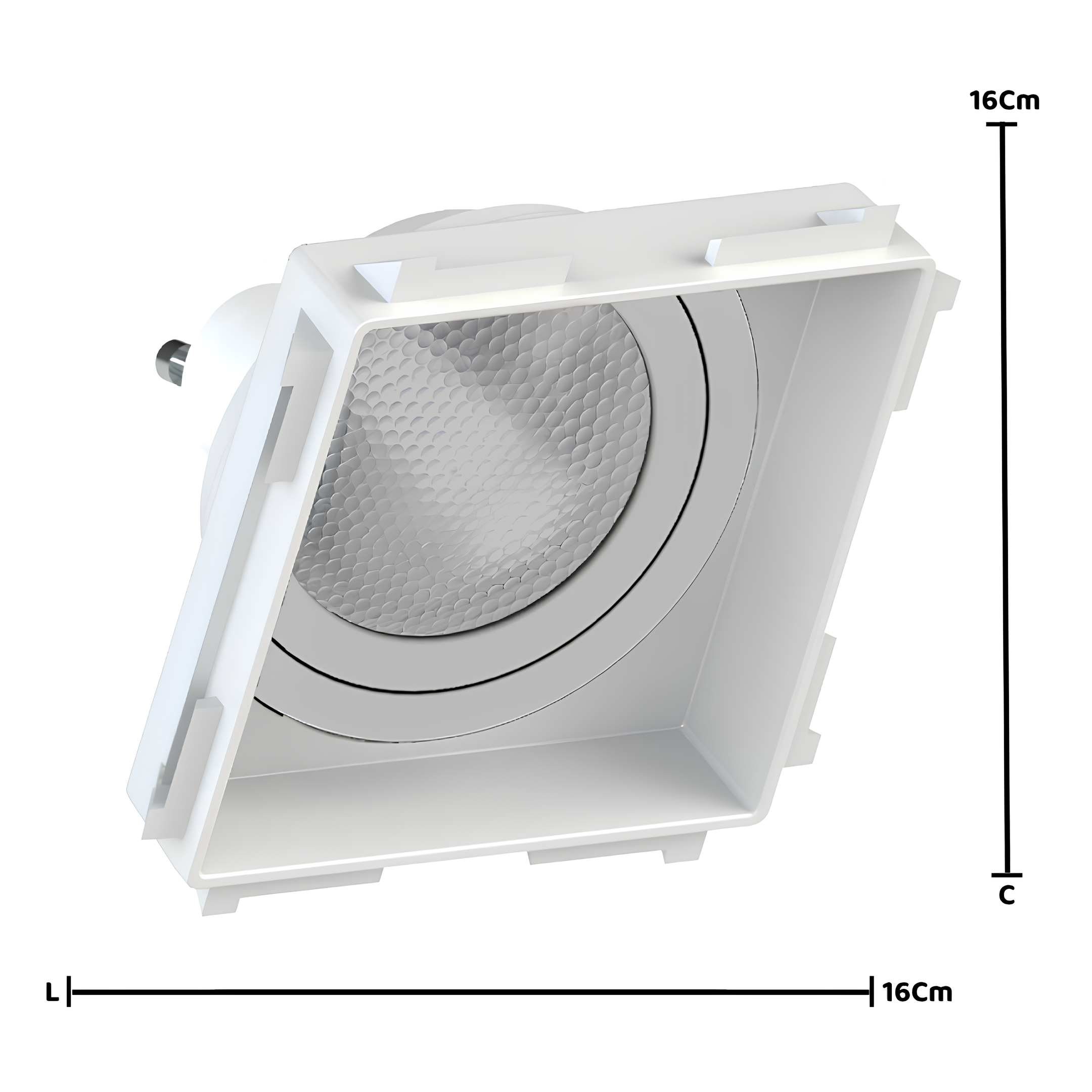 Spot Led Quadrado No Frame Par30 Br 28W 900Lm 30° Philips