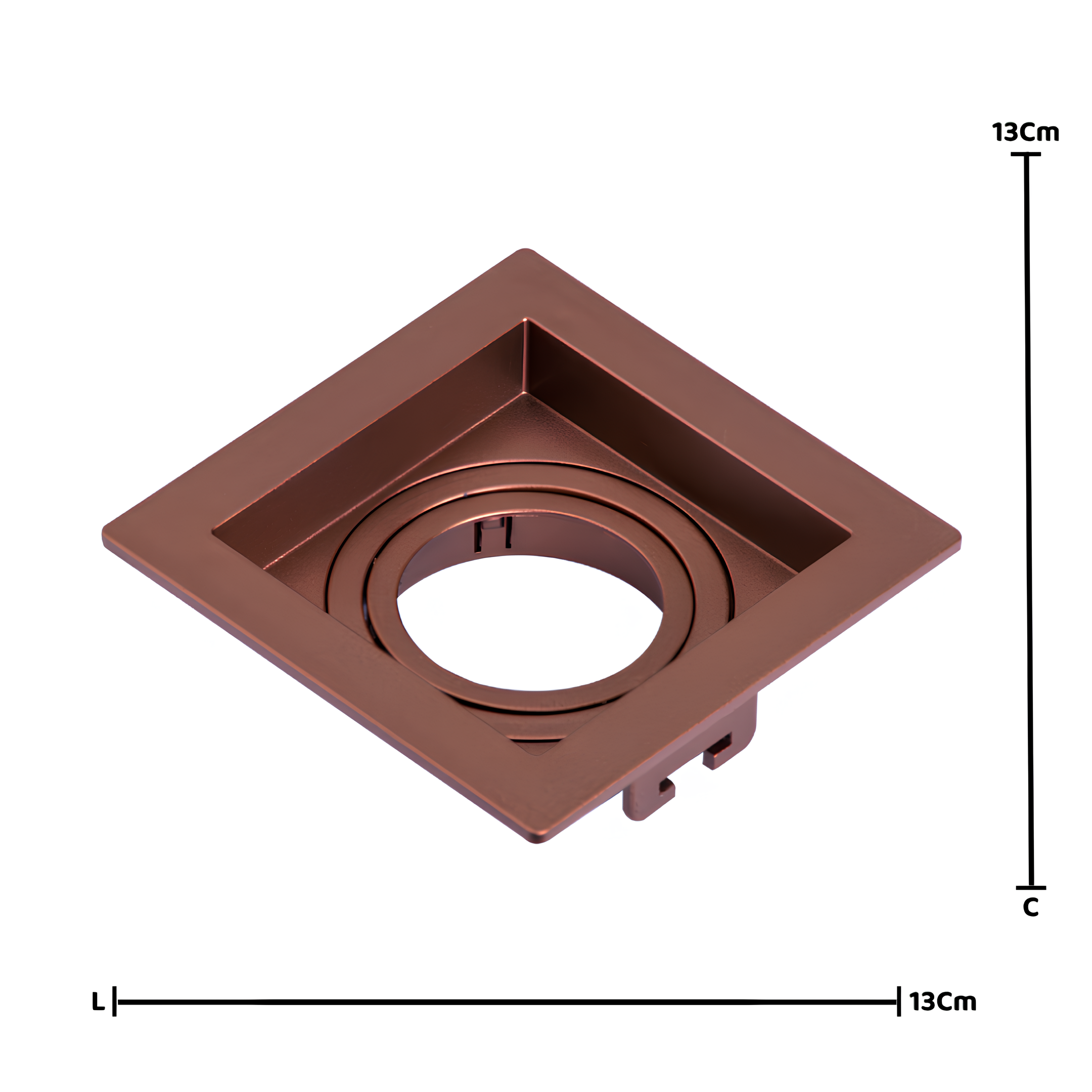 Spot Quadrado Recuado Par20 Cb 4,9W 525Lm 25° Bivolt Philips