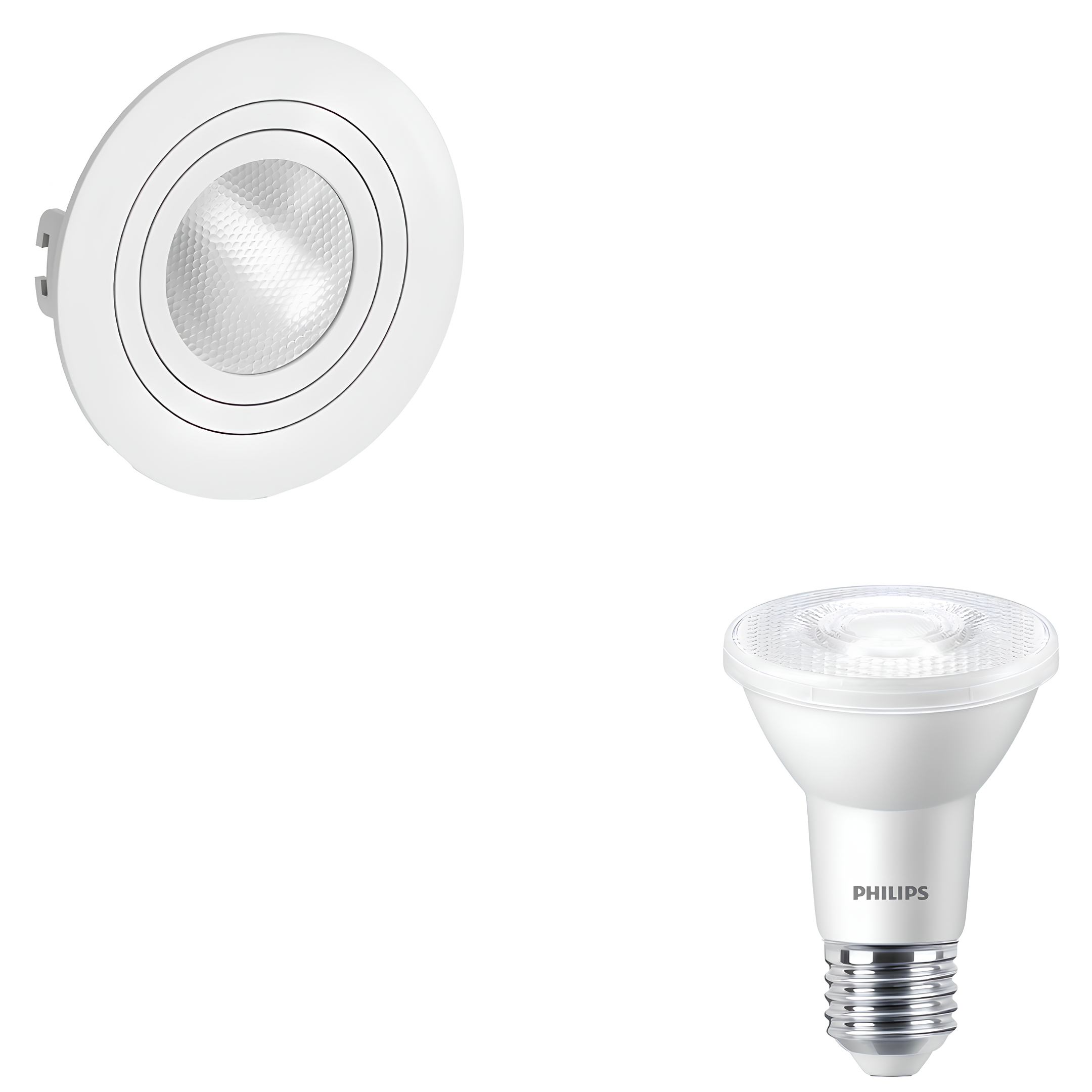 Spot Redondo Par20 Branco 4,9W 525Lm 25° Bivolt E27 Philips