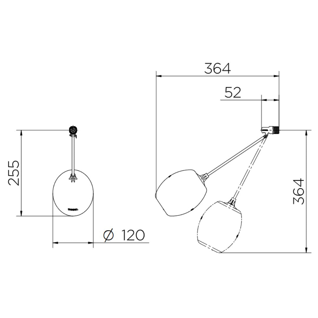 Torneira Boia Reforçada 1/2" (DN 15) 00942000 Docol