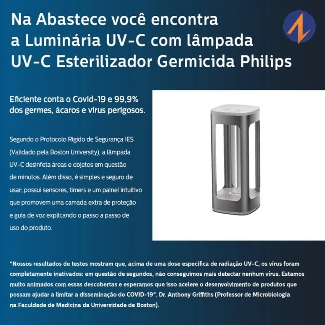 Luminaria deals philips uvc