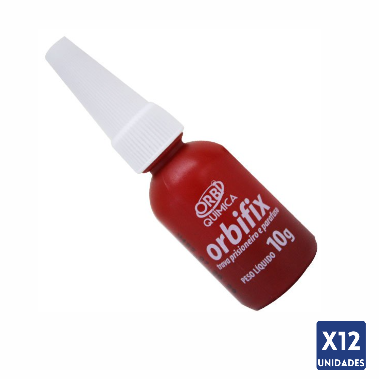 Kit 12 Cola Trava Rosca 10G Orbi