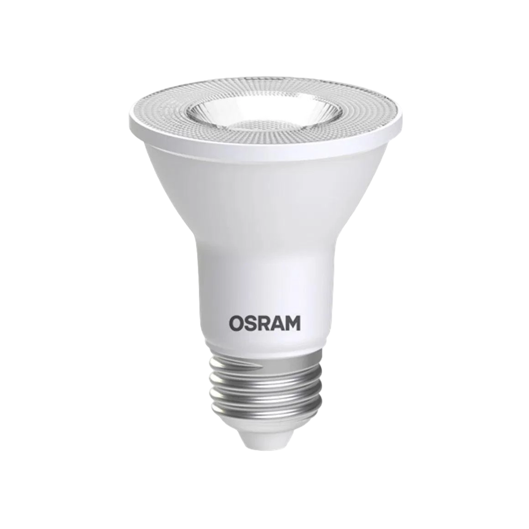 Spot Led Quadrado Recuado Br/Pt Par20 5,5W 2700K 25° Ip65 Osram